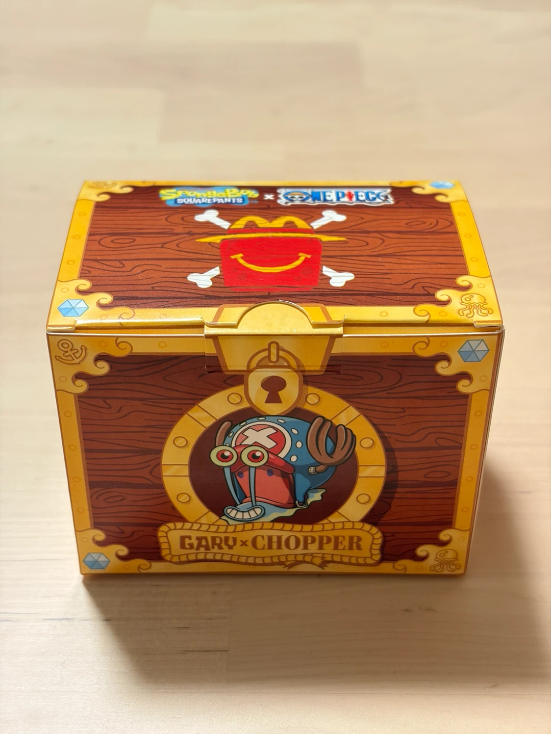 McDonald's SpongeBob x One Piece Gary x Chopper Box