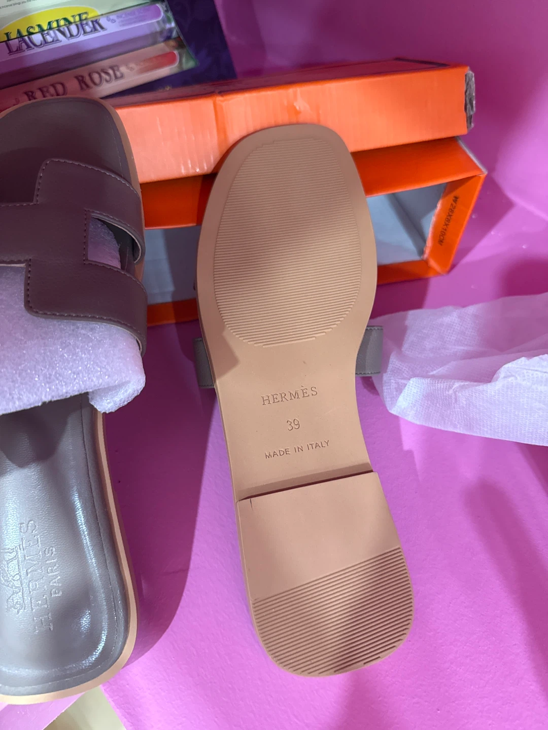 Hermès Oran Sandals - Size 39 - photo 2