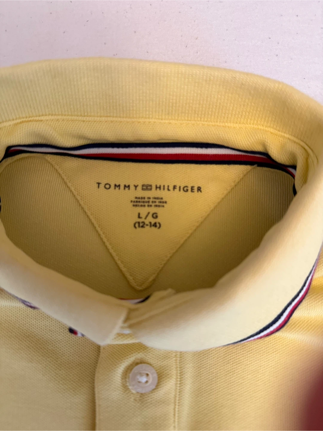 Tommy Hilfiger Kids Yellow Polo Shirt - photo 2