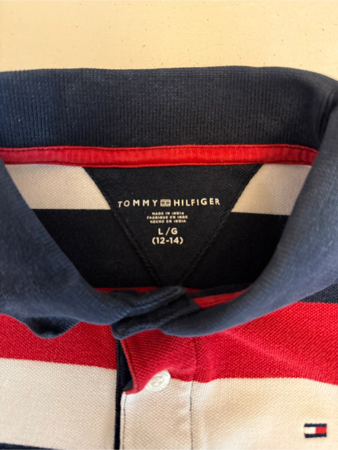 Tommy Hilfiger Kids Striped Polo Shirt - photo 2