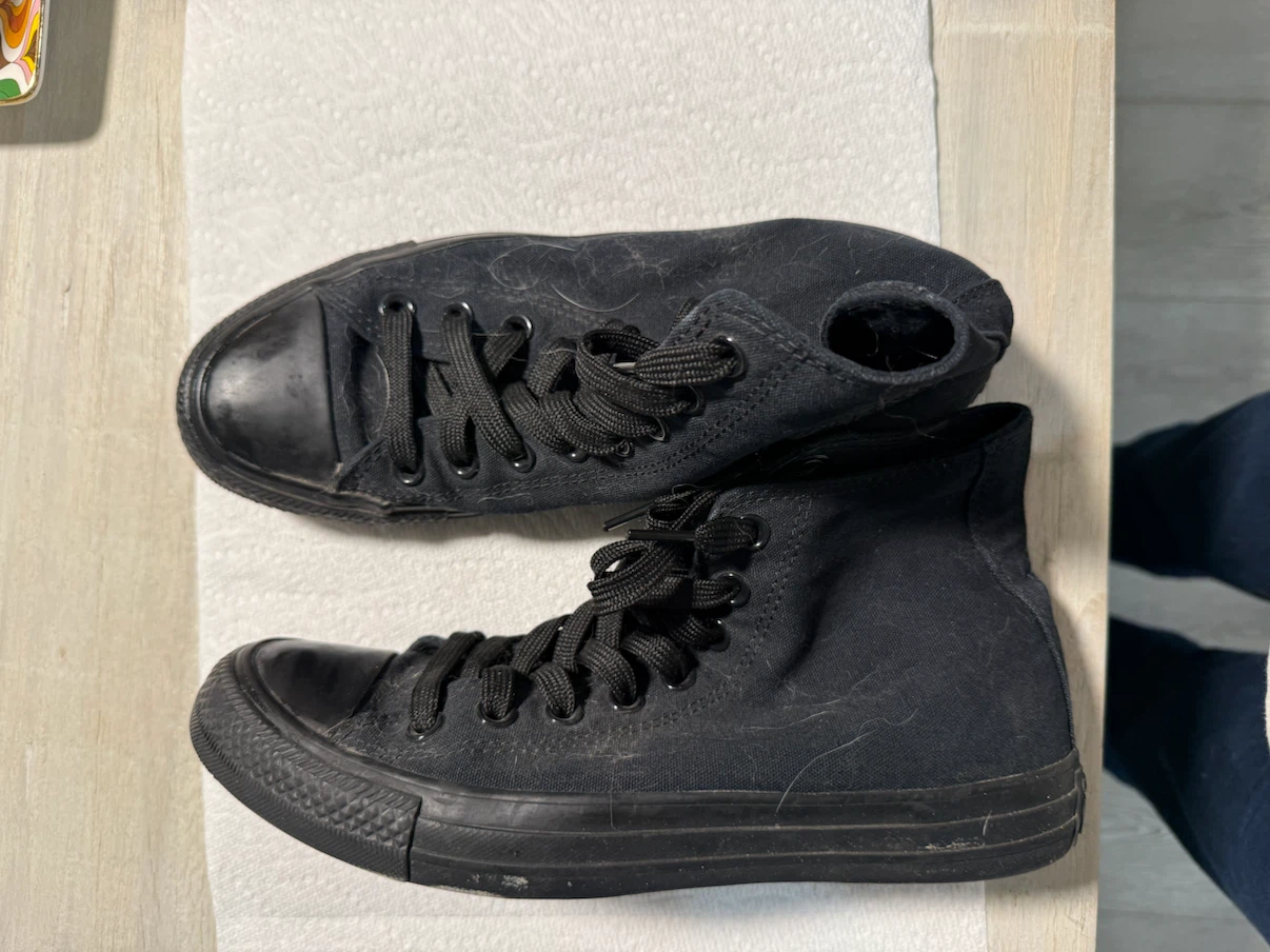 Converse All Star High Top Black Sneakers - photo 2