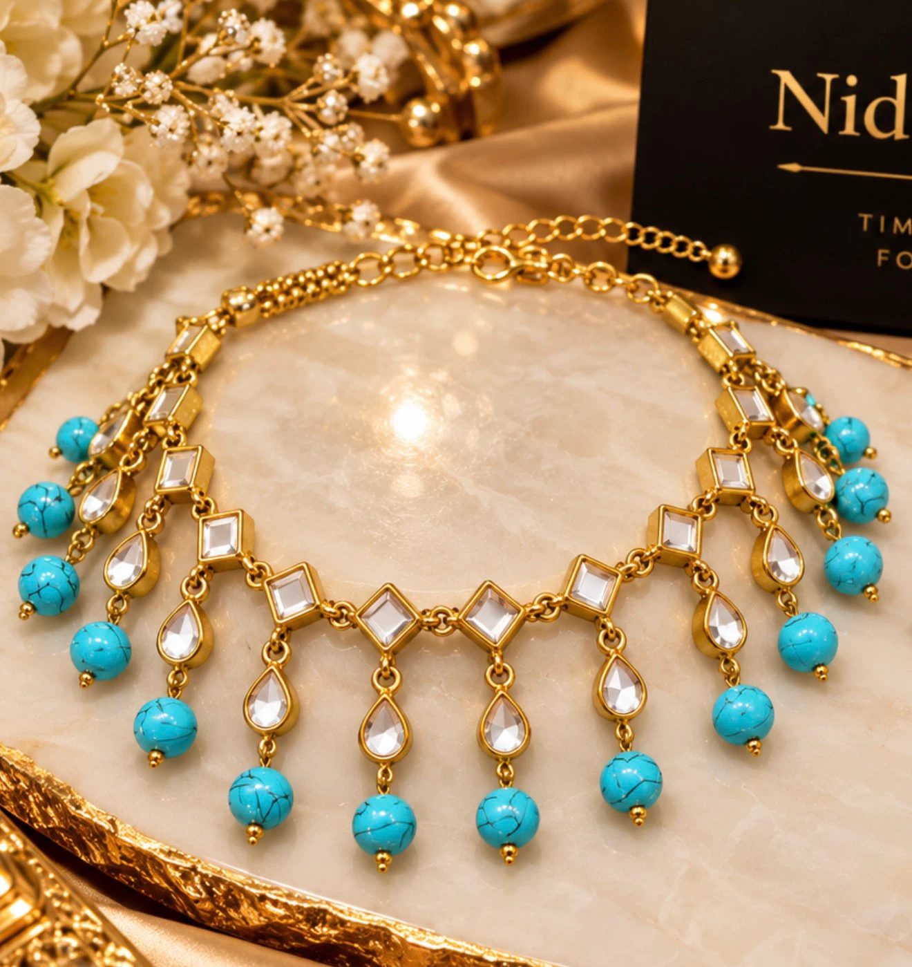 Kundan Pakistani Jewelery set