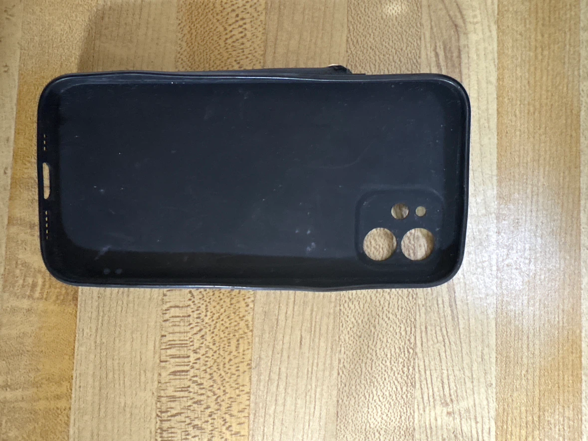 YOUKABE Black Phone Case with Wallet 🏈 - photo 2
