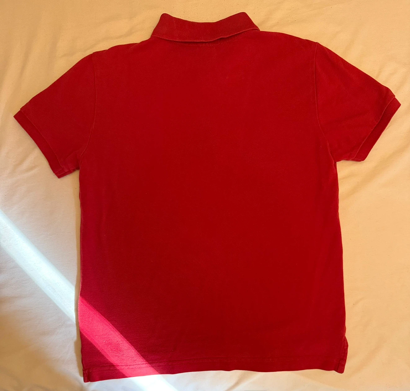 U.S. Polo Assn. Red Polo Shirt Size L 10-12 - photo 4