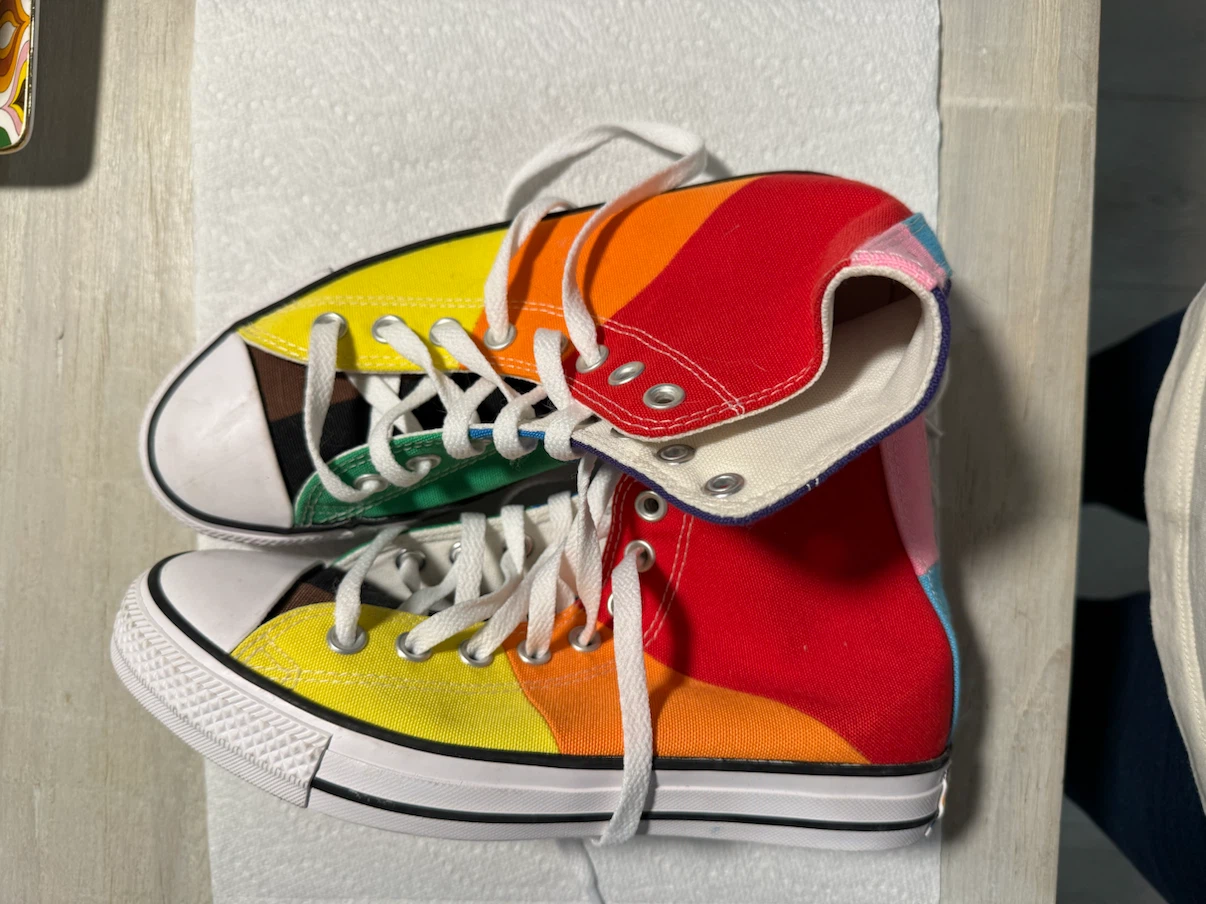 Converse Pride High Top Sneakers