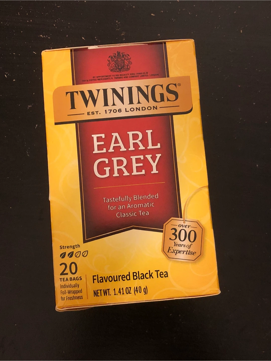 🏈Twinings Earl Grey Black Tea - 20 Count