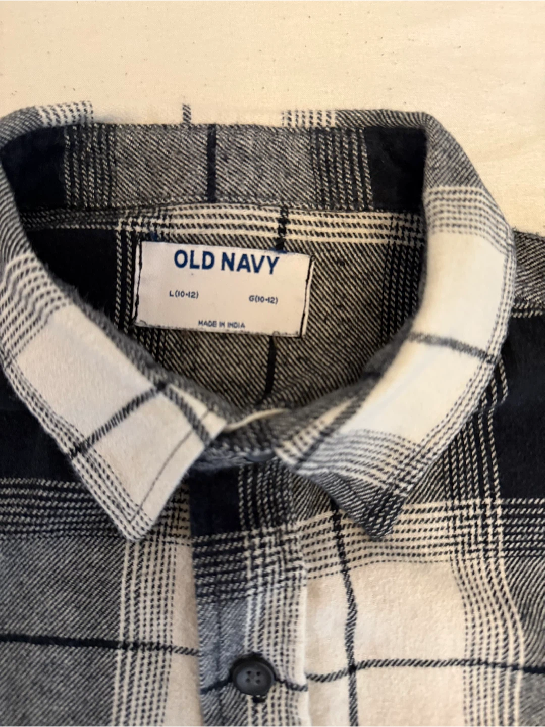 Old Navy Kids Plaid Flannel Shirt long sleeve - photo 2