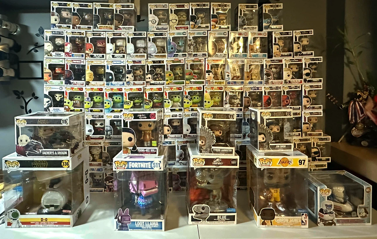 Large Collection of Funko Pop Vinyl Figures - photo 4