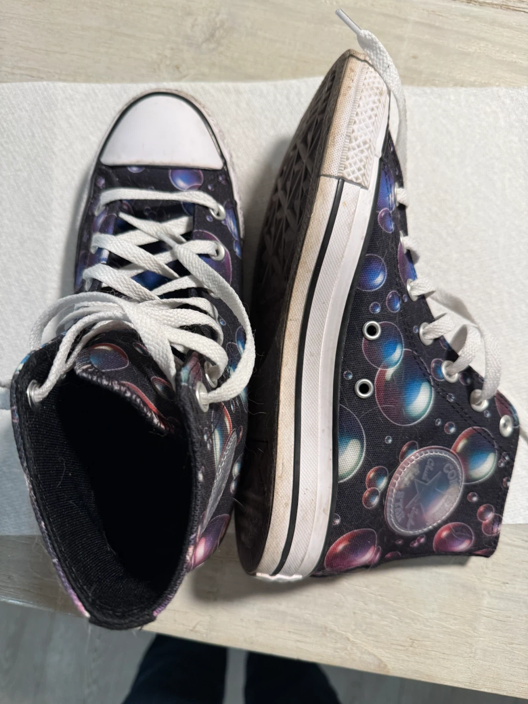 Converse Chuck Taylor High Top Bubble Print