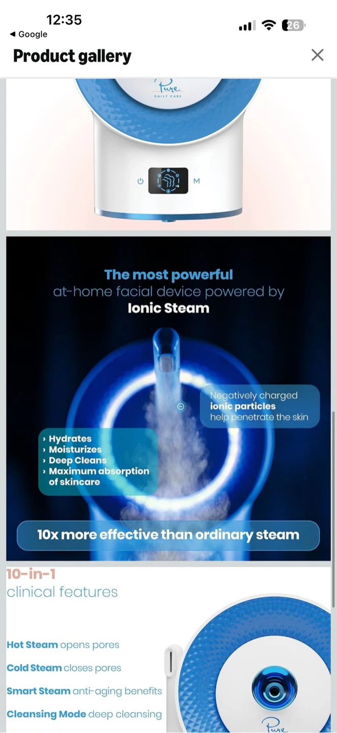 Pure Daily Care NanoSteamer Clinical - photo 5