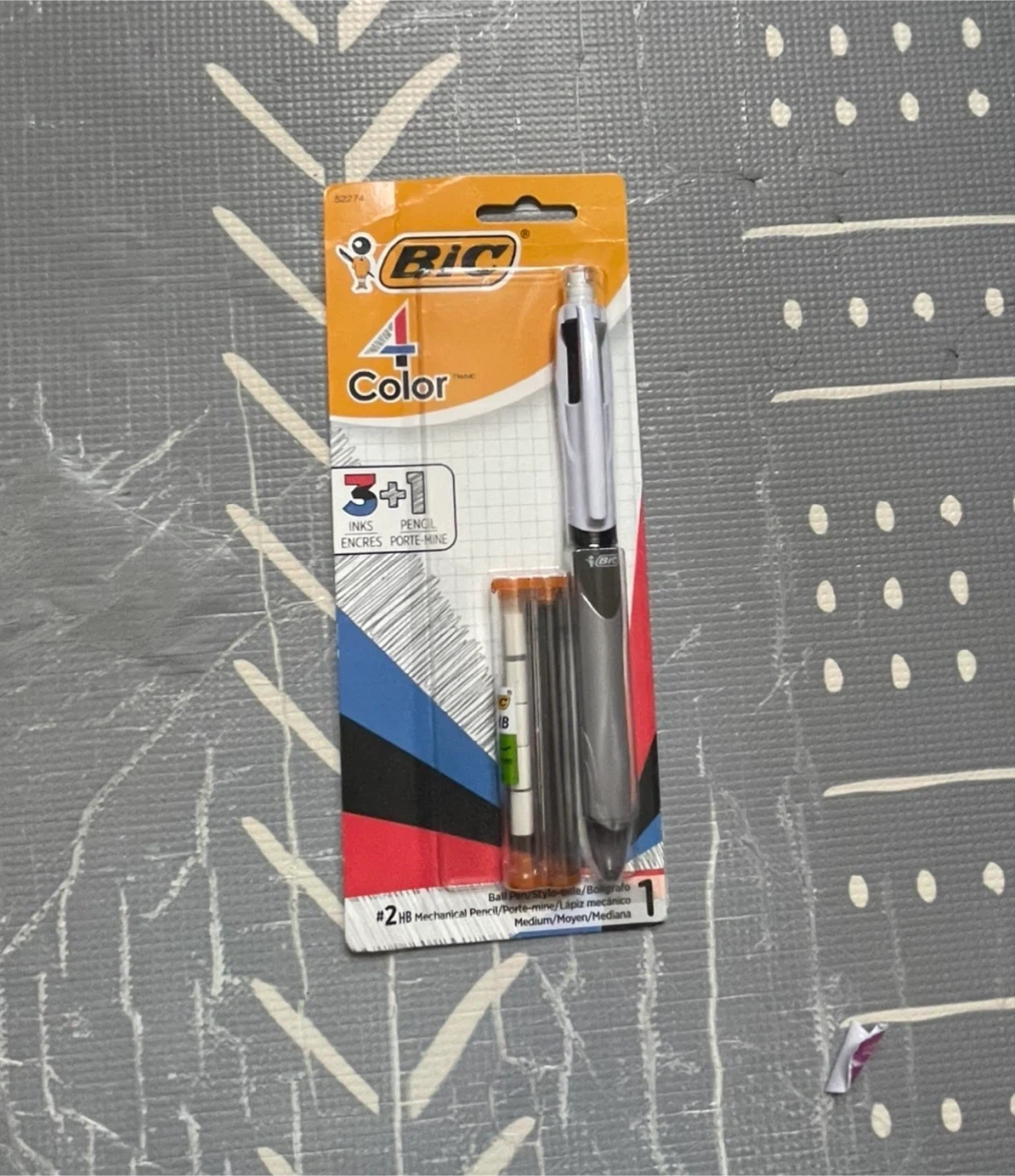 BIC 4-Color 3+1 Ball Pen and Mechanical Pencil 🏈