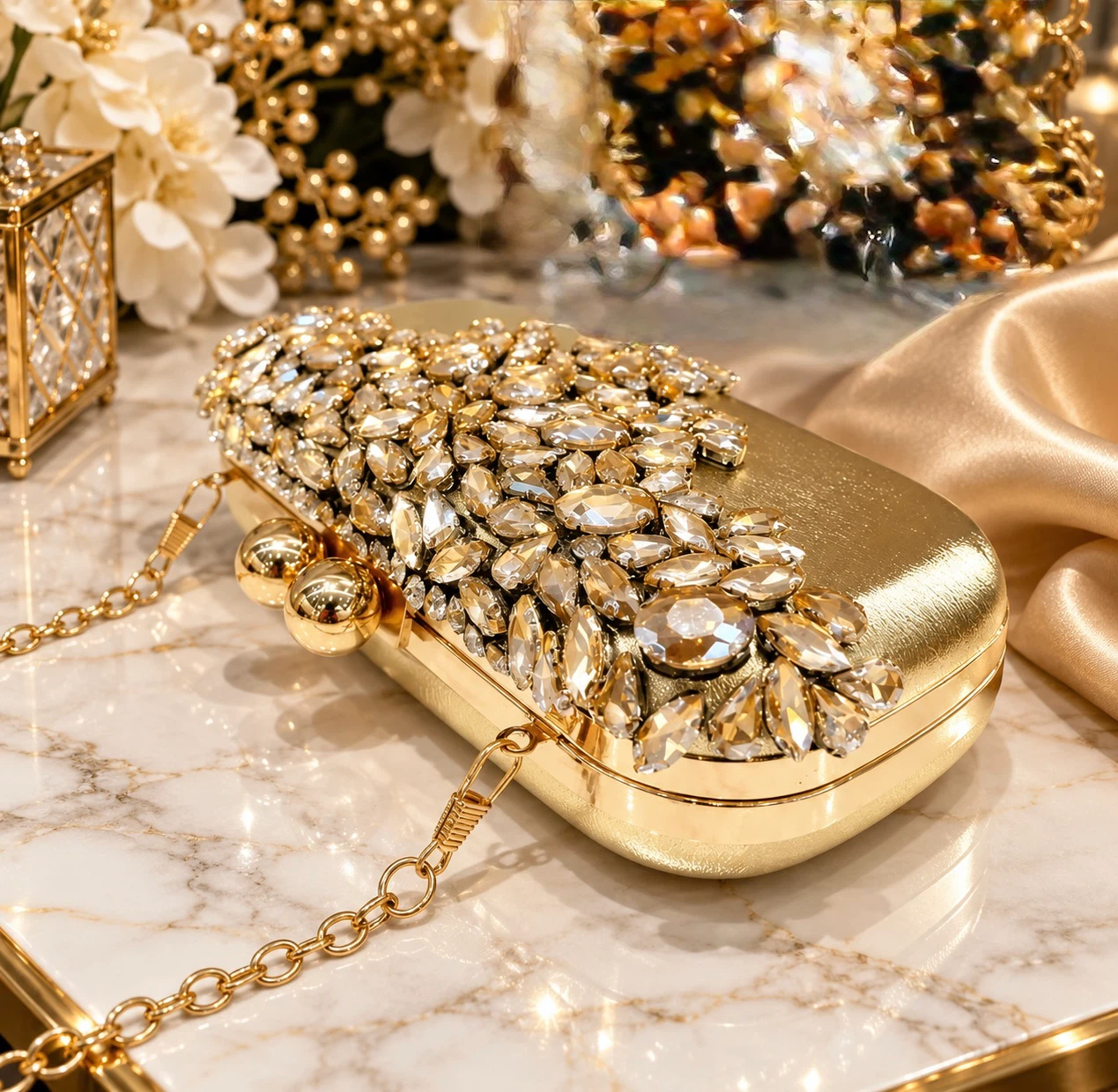 Gold clutch - photo 3