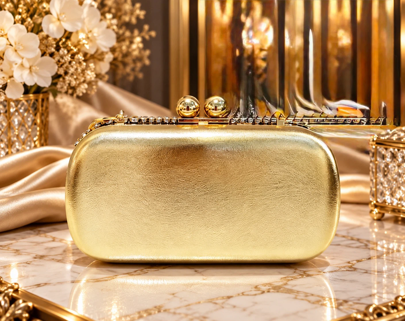 Gold clutch - photo 4