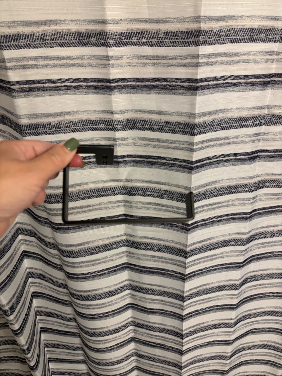 Matte Black Toilet Paper Holder - photo 2