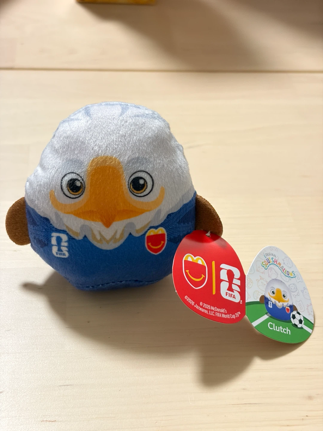 McDonalds FIFA Squishmallows Clutch Plush - photo 2