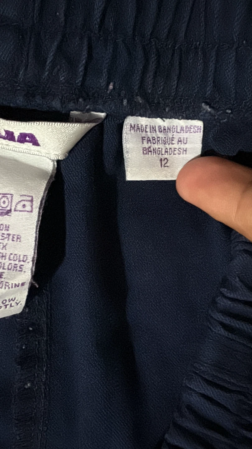 Alia 🏈 Navy Blue Pants - photo 3