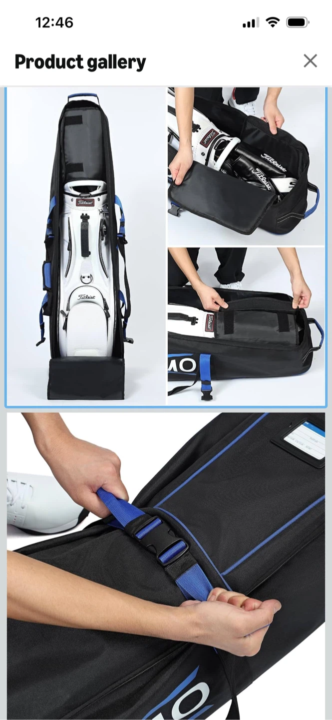 Brand New-ZEEMO Golf Travel Bag!