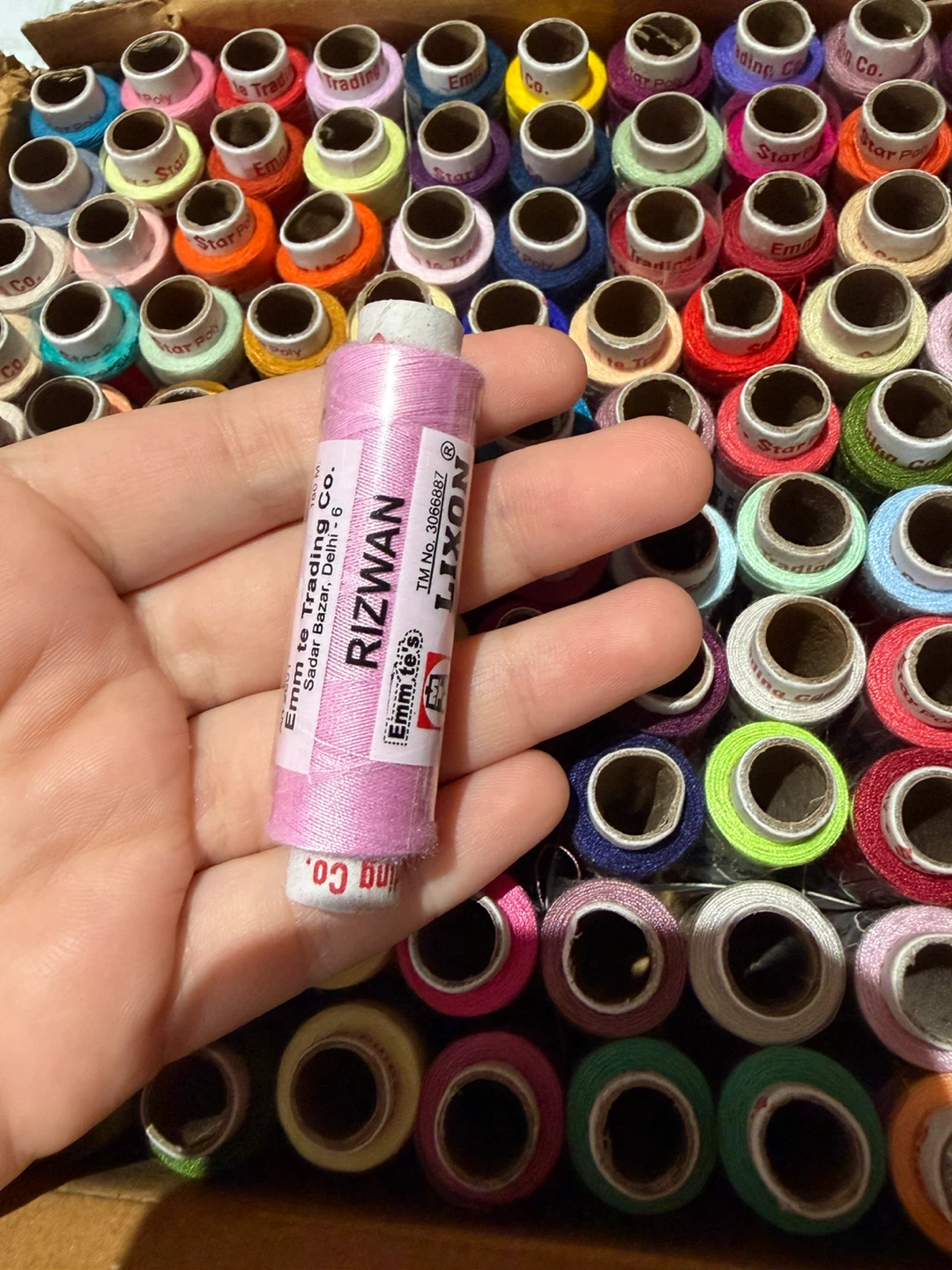 12 Sewing Thread Spools for $5 (180 metres each thread) - photo 2