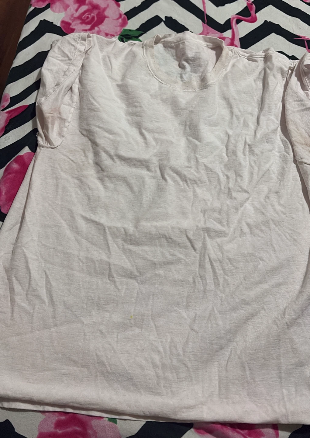 🏈 Hanes ComfortSoft White T-Shirt Large