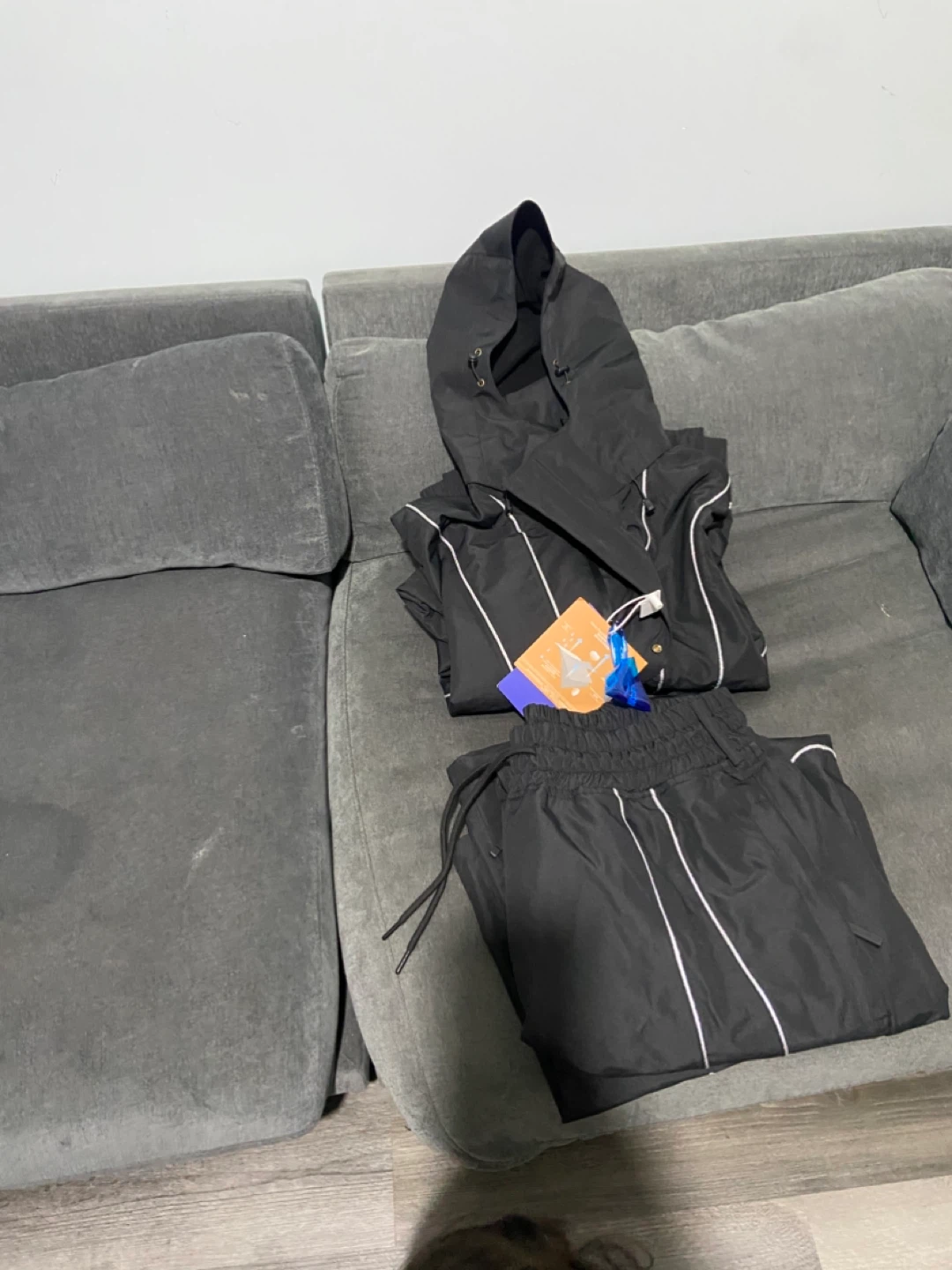 🏈MOLOCOSTER Black Track Suit Set