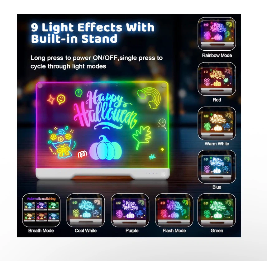 Brand new 16" Rechargeable LED Drawing Board - photo 5