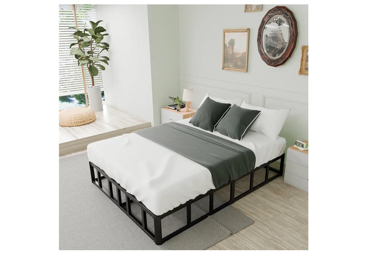 Queen Size Metal Platform Bed Frame - photo 2