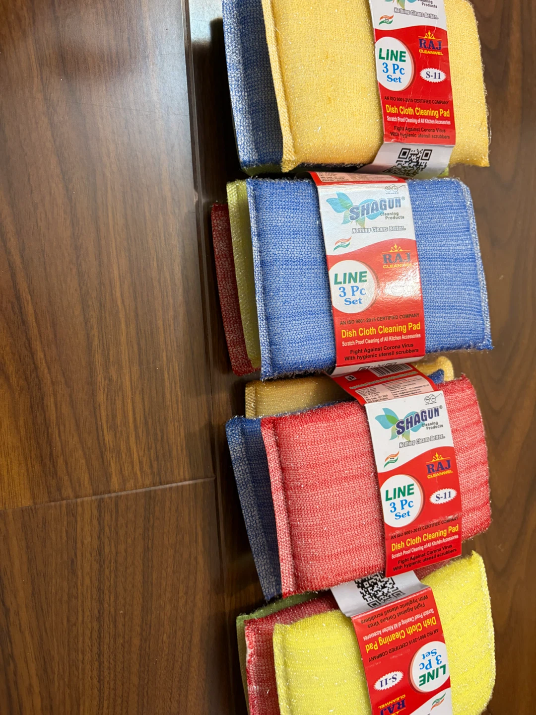 Shagun Dish Cloth Cleaning Pads - 12pcs for $5