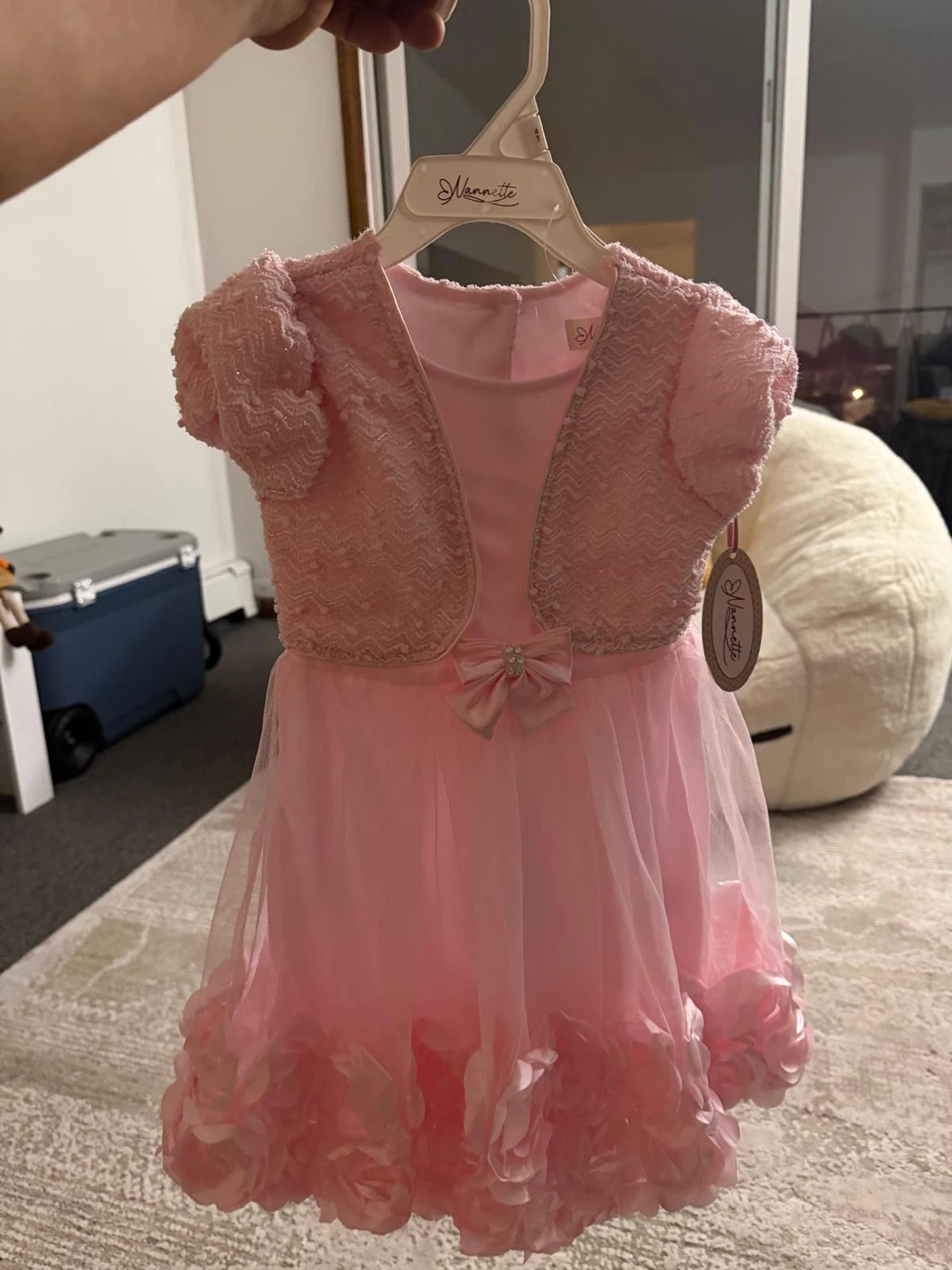 Nannette Pink Girls Dress - photo 2