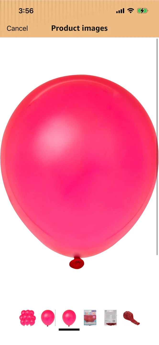 New- 100 pcs Pink Balloons 12-inch Pack - photo 2