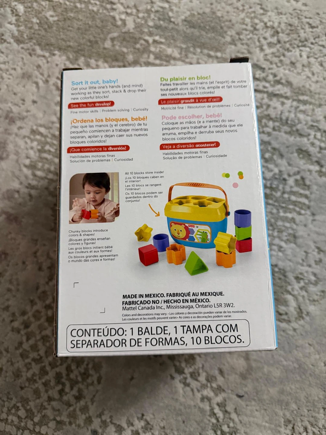 Fisher-Price Baby's First Blocks