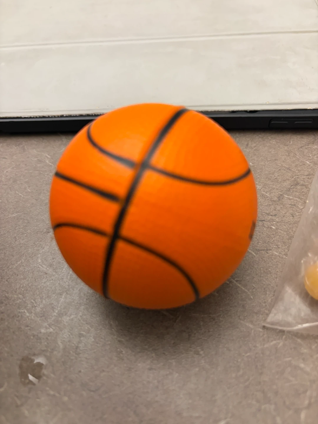 Small Orange Basketball Toy 🏈