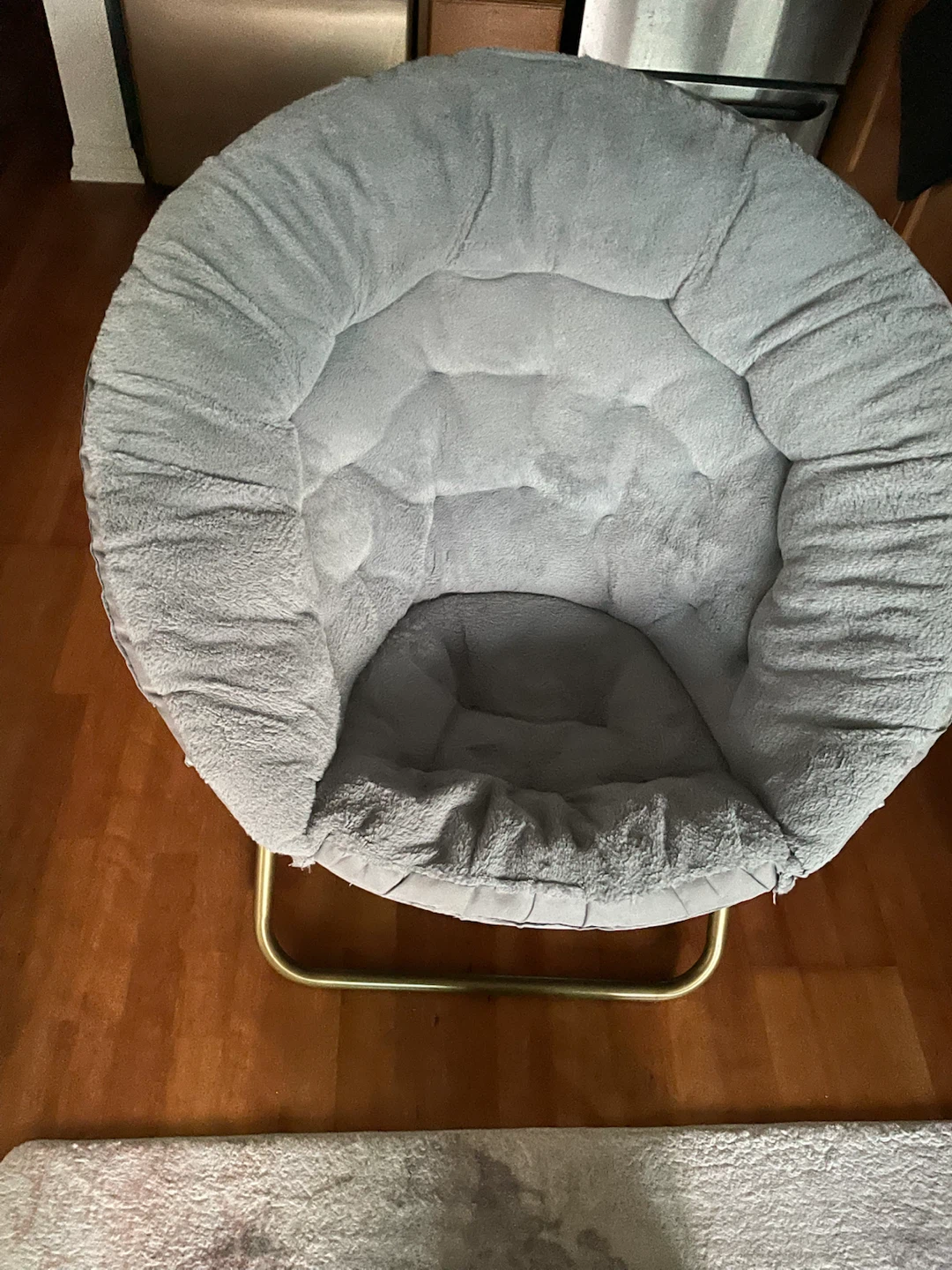 Grey Saucer Chair - photo 3
