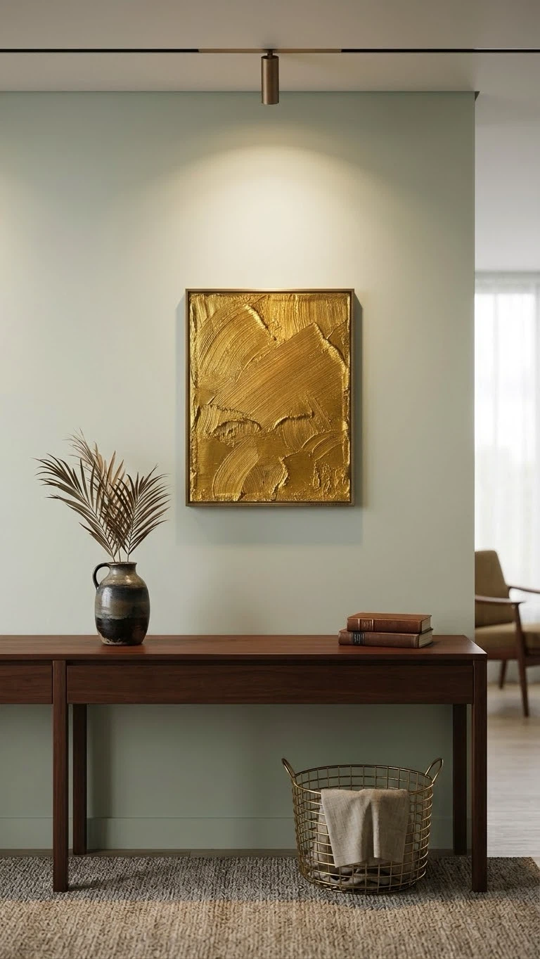 Textured Gold Wall Art