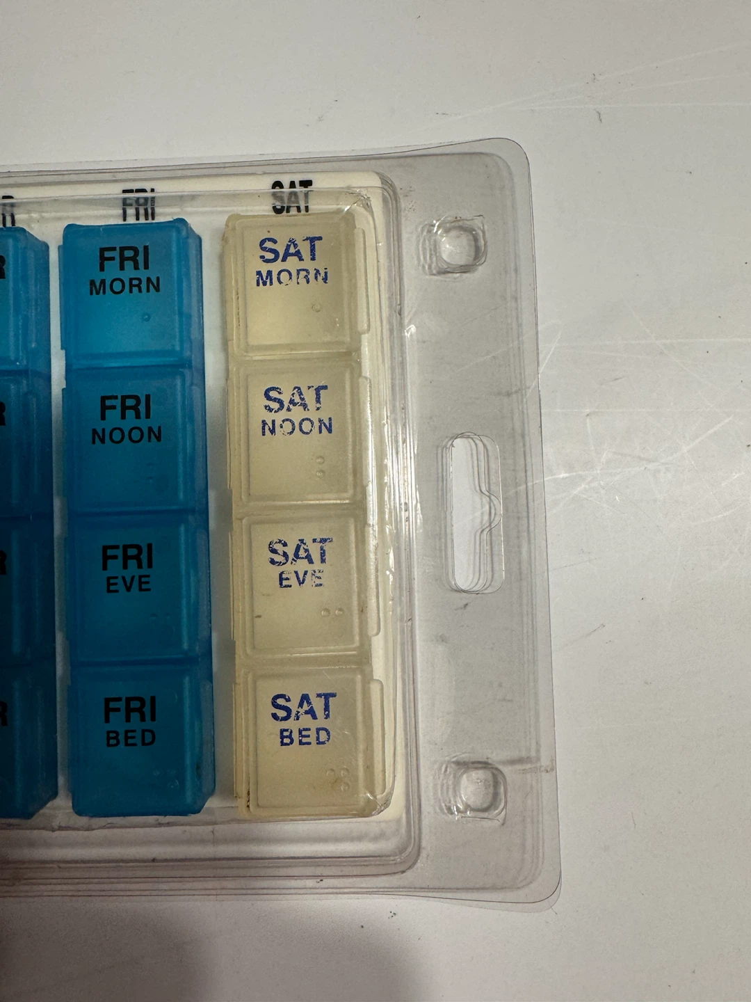 Weekly 4-Time Daily Pill Organizer - photo 4