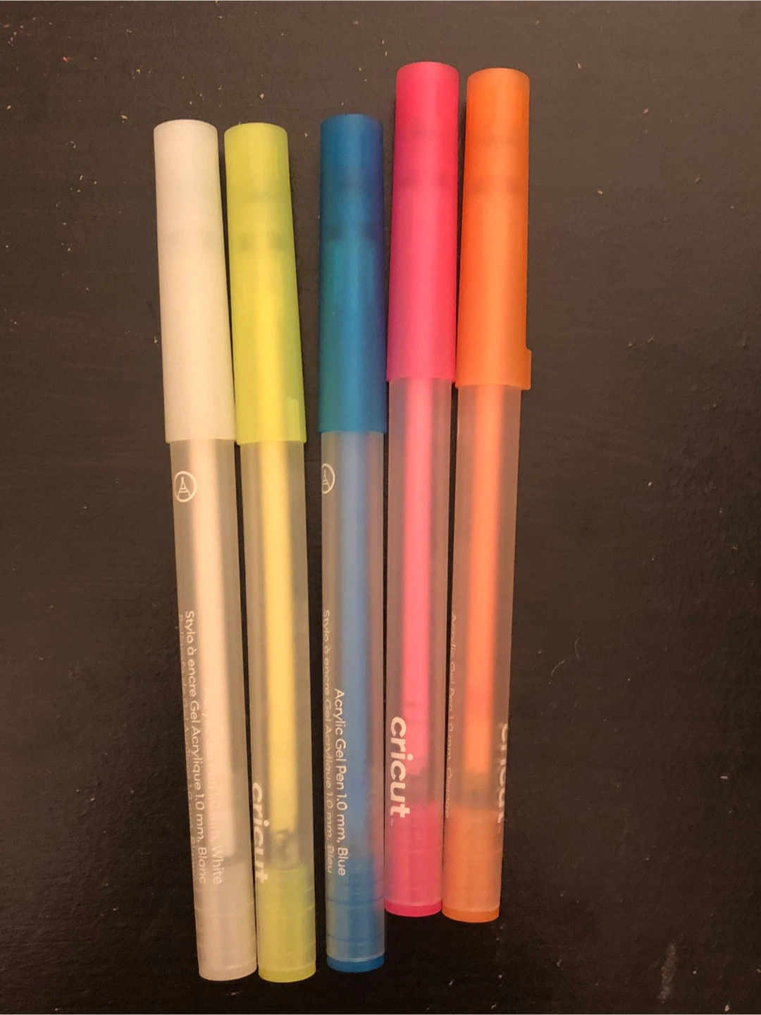 🏈Cricut Acrylic Gel Pens 1.0 mm, Set of 5