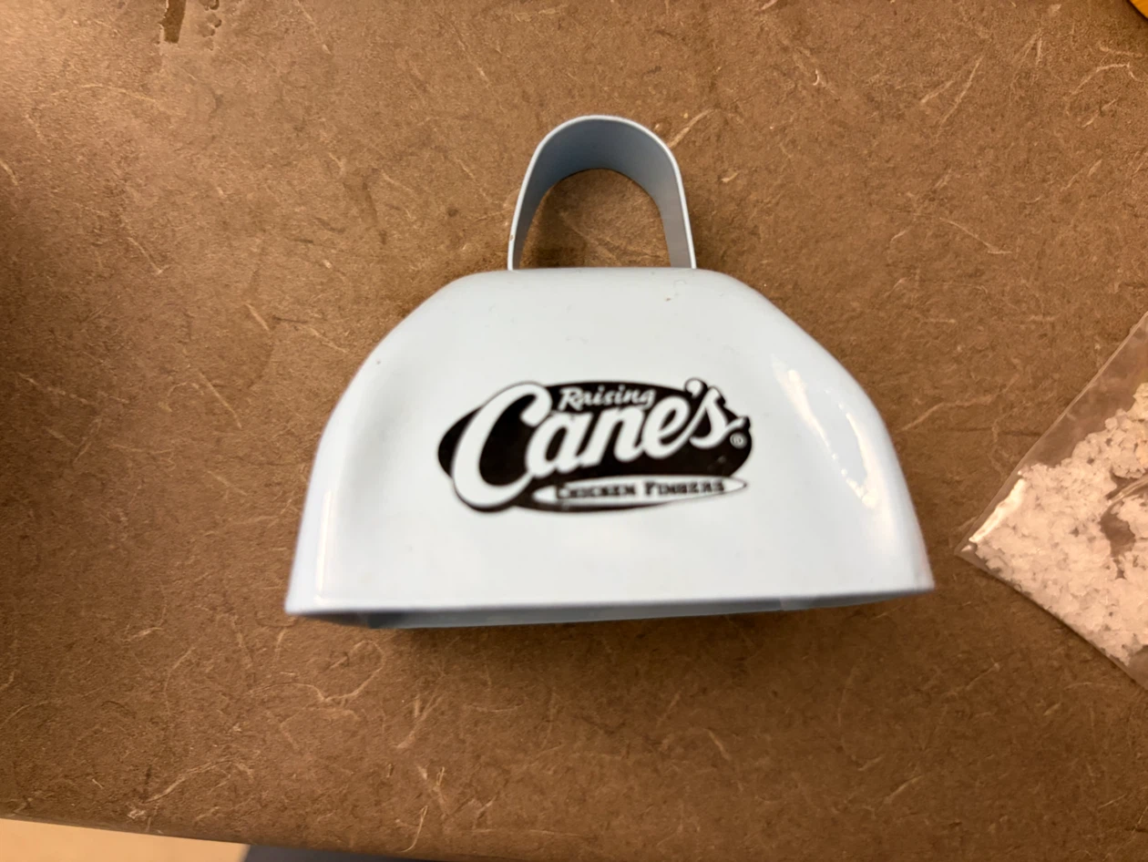 Raising Cane's Cowbell 🏈