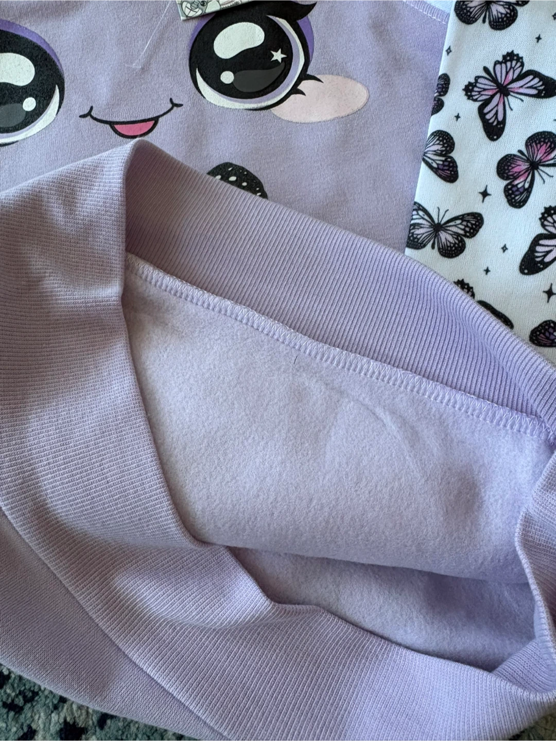 🏈 Funzietime Butterfly Hoodie S (7-8) - photo 5