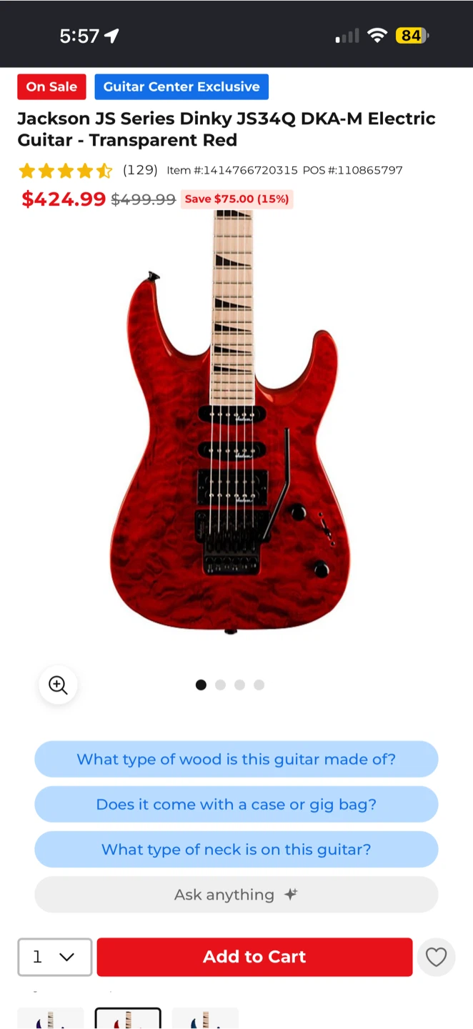 Looking for work to save up for a guitar