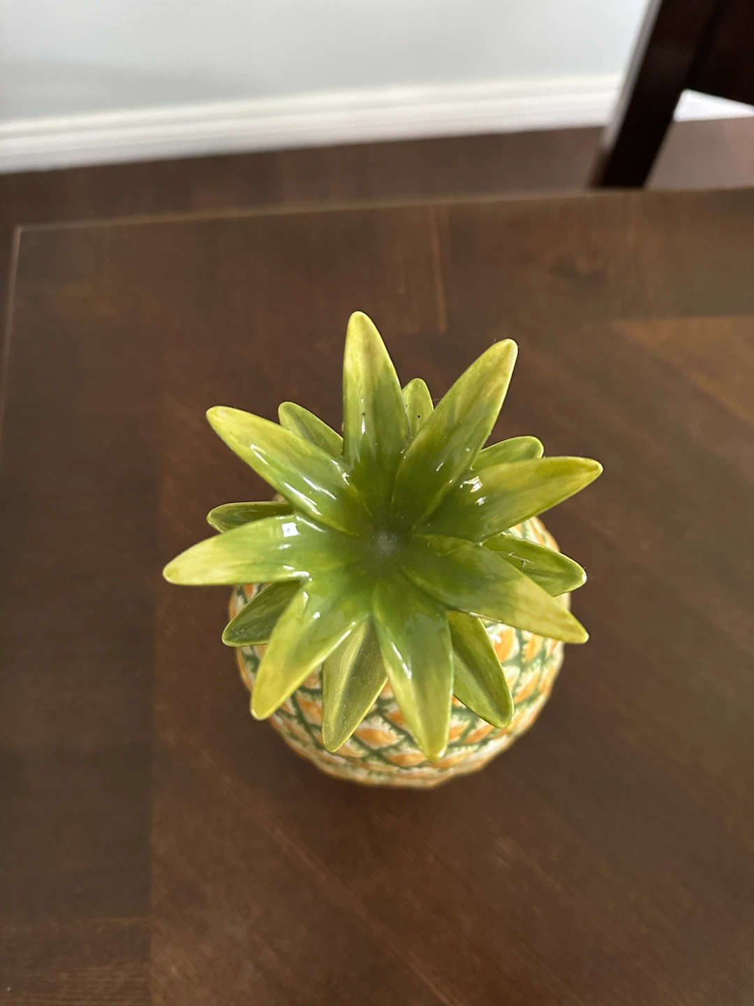 Ceramic Pineapple Decorative Jar - photo 2