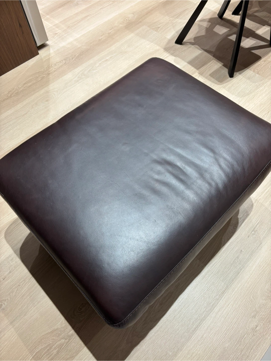 Dark brown ottoman - photo 5