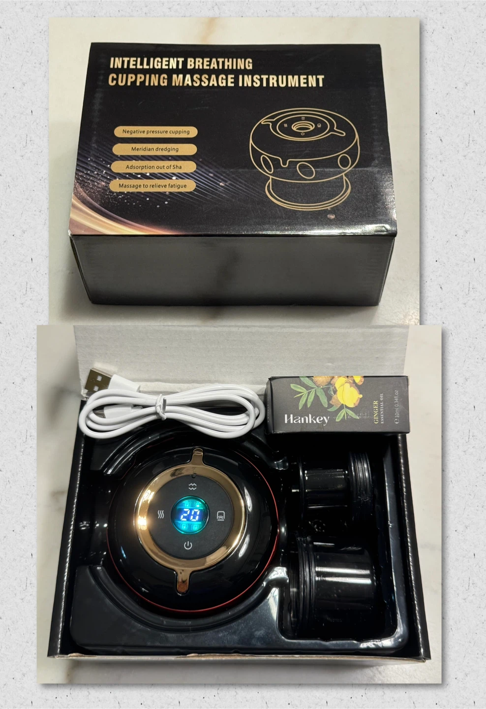 Brand new Electric Cupping Massager with Red Light & Heat - photo 2