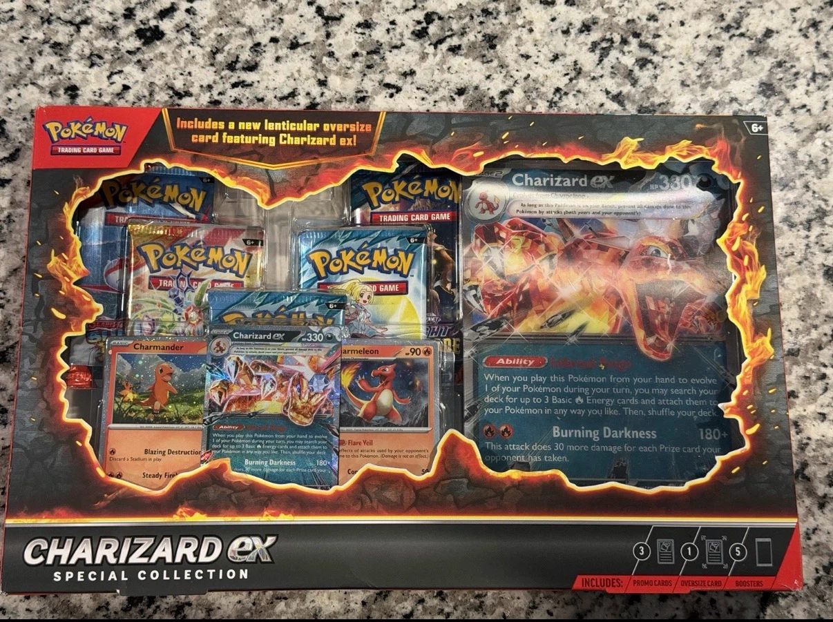Pokémon TCG Charizard ex Special Collection Box