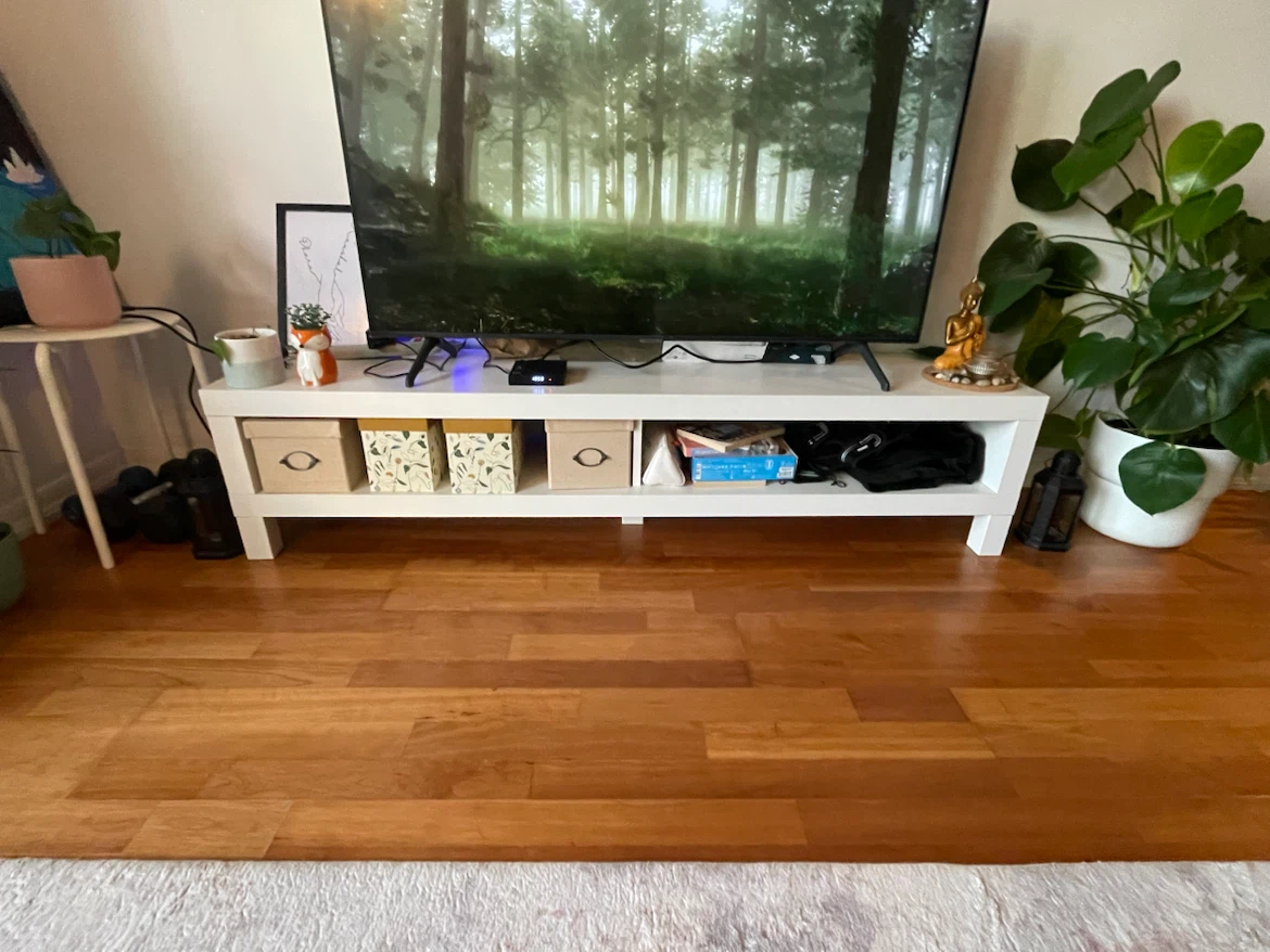 IKEA Lack White TV Bench