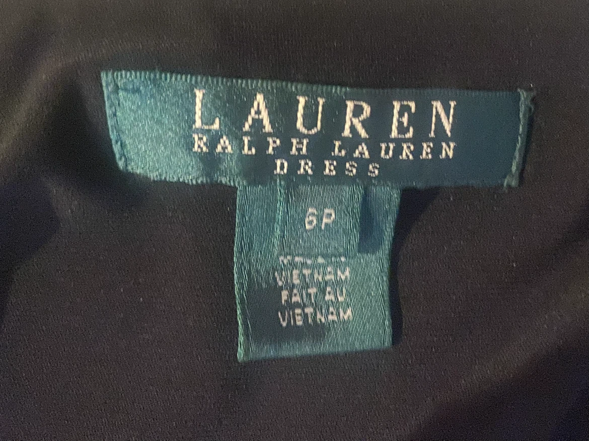 🏈 Lauren by Ralph Lauren dress, size 6P - photo 3