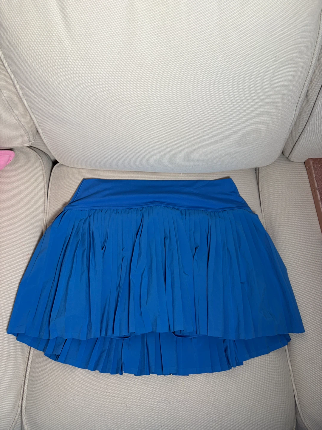 Aerie Blue Pleated Skort