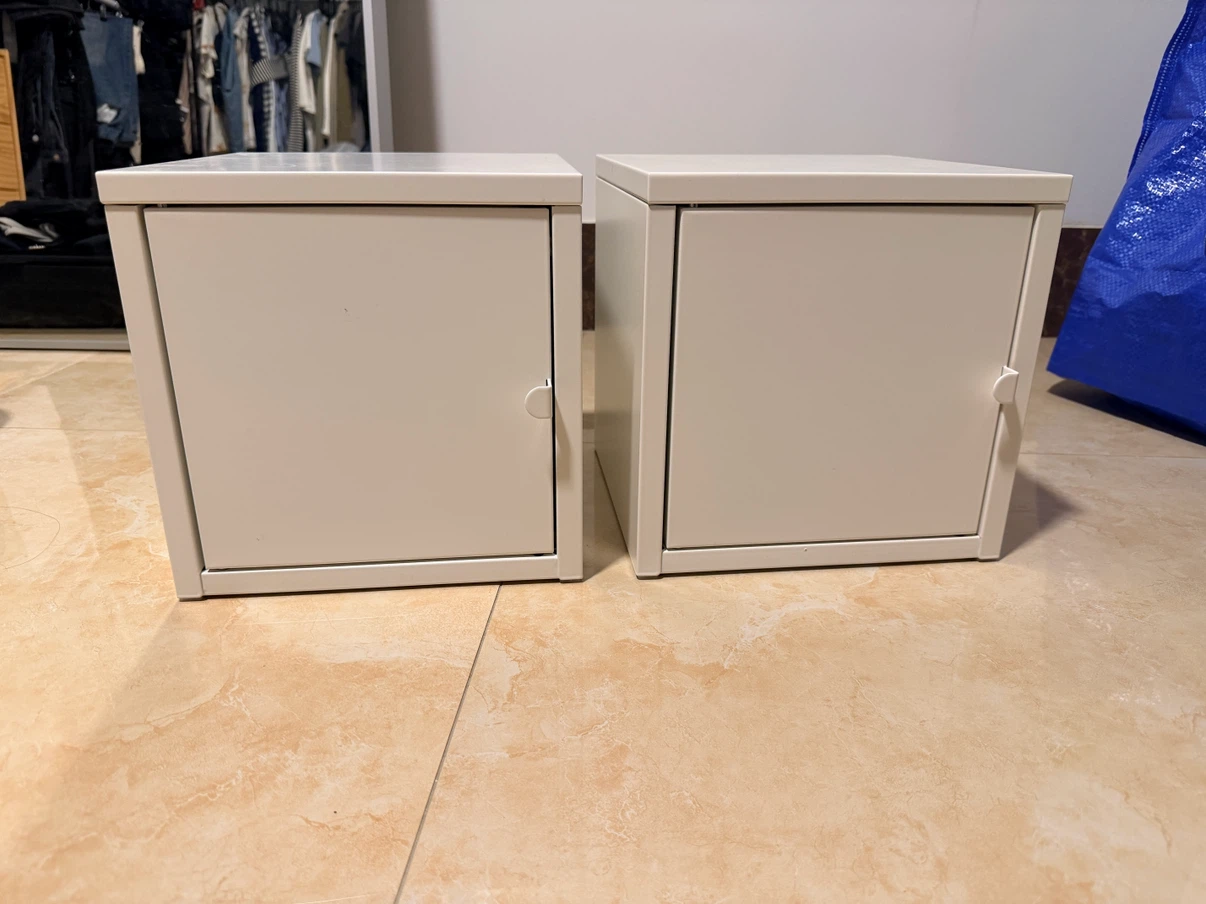 2 IKEA EKET Cabinets
