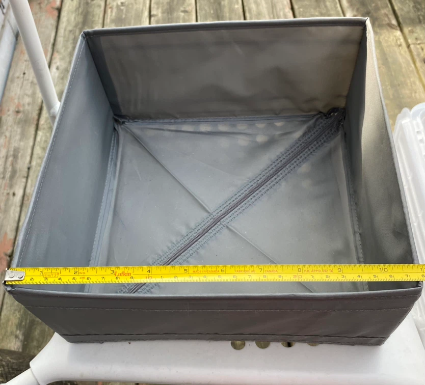 4 fabric storage boxes 🏈 - photo 2