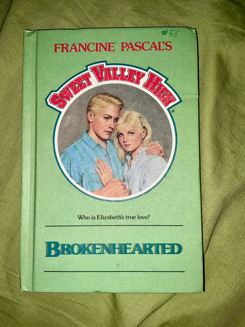 Sweet Valley High #58 Brokenhearted (out of print)
