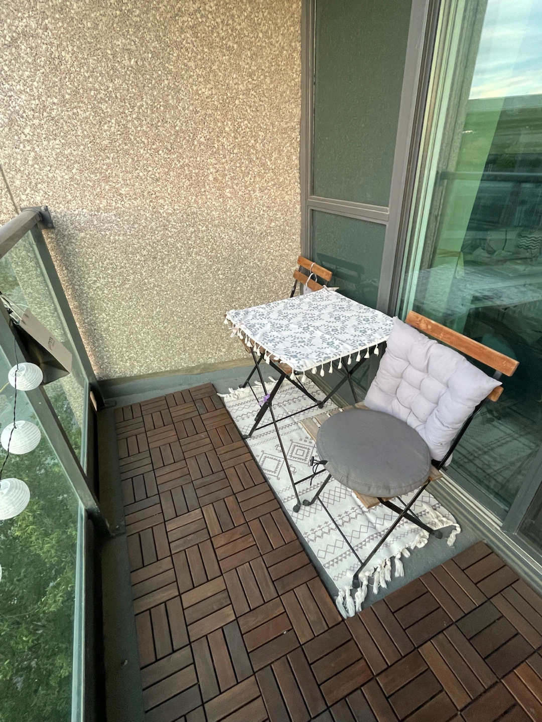 Folding Patio Set with Cushions - photo 2