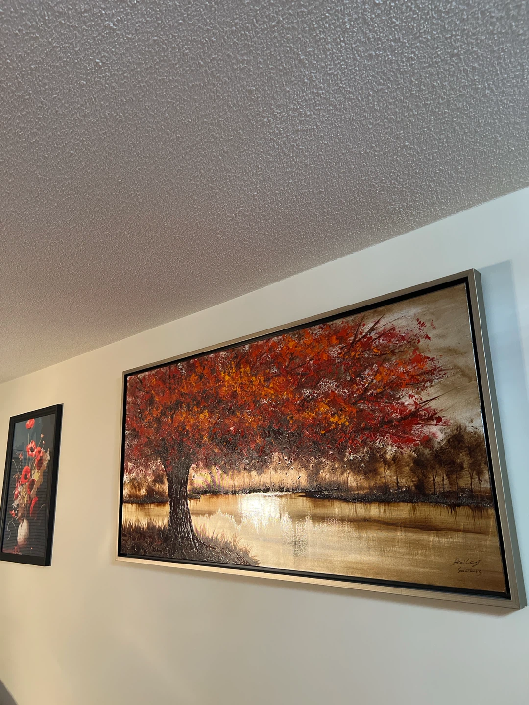 Large Textured Autumn Tree Wall Art - photo 5